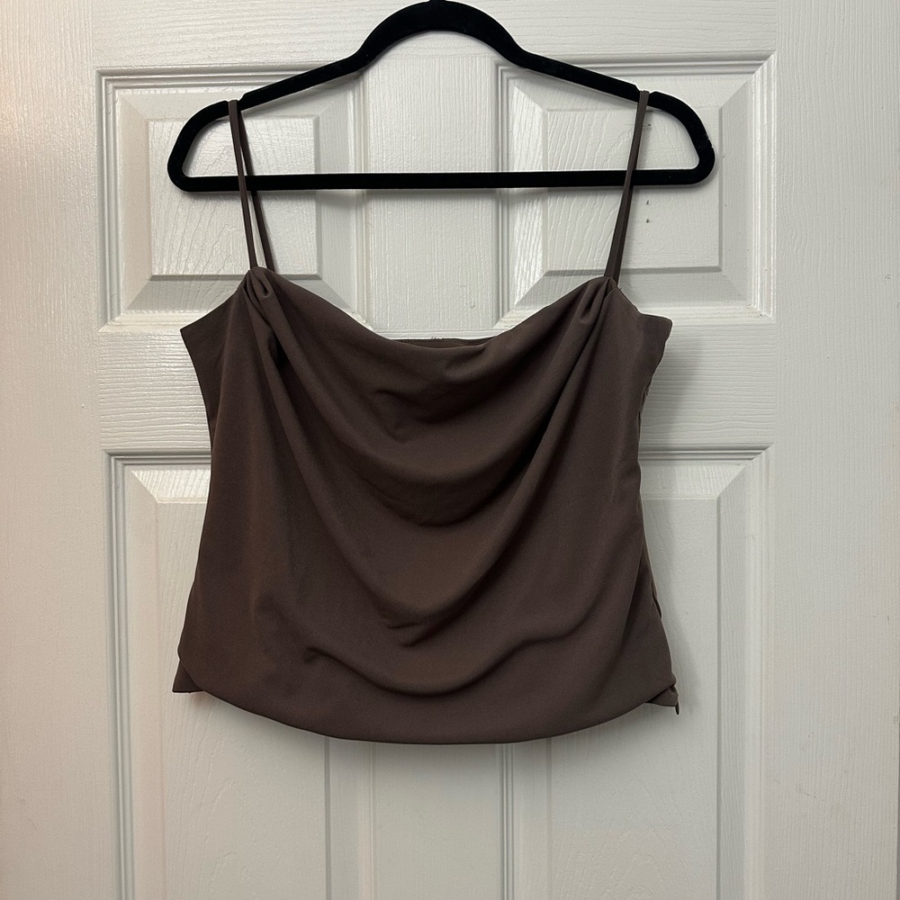 Brown Zara Tank Top